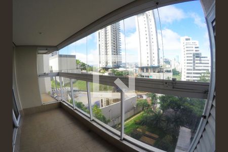 Varanda  de apartamento para alugar com 3 quartos, 86m² em Vila da Serra, Nova Lima