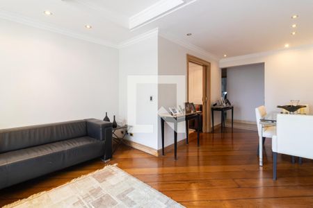 Sala 1 de apartamento à venda com 3 quartos, 140m² em Indianópolis, São Paulo
