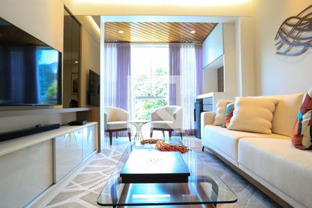 Sala de apartamento à venda com 4 quartos, 125m² em Cidade Nova, Belo Horizonte