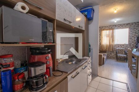 Cozinha de apartamento à venda com 2 quartos, 42m² em Jardim Dona Leopoldina, Porto Alegre