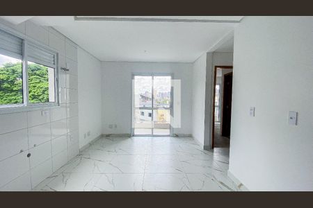 Sala - Sala de Jantar - Cozinha de apartamento à venda com 2 quartos, 96m² em Vila Alice, Santo André
