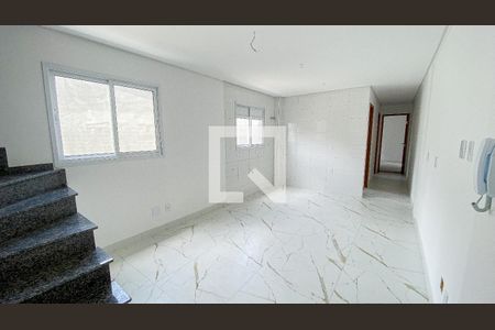 Sala - Sala de Jantar - Cozinha de apartamento à venda com 2 quartos, 99m² em Vila Alice, Santo André