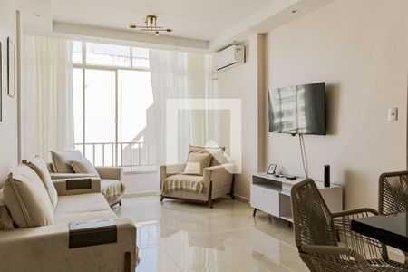 Sala de apartamento à venda com 4 quartos, 103m² em Copacabana, Rio de Janeiro