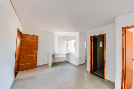 Sala/Cozinha de apartamento à venda com 2 quartos, 47m² em Chácara Mafalda, São Paulo
