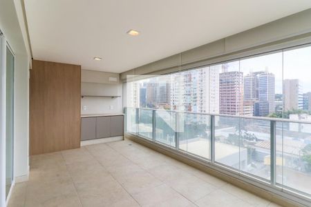 Varanda da Sala de apartamento para alugar com 3 quartos, 134m² em Vila Gertrudes, São Paulo