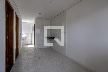 sala e cozinha compartilhadas de apartamento à venda com 2 quartos, 33m² em Vila Vera, São Paulo