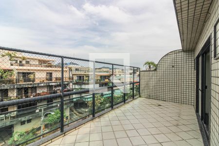 Varanda de apartamento para alugar com 4 quartos, 350m² em Recreio dos Bandeirantes, Rio de Janeiro