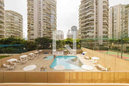 Varanda Vista de apartamento à venda com 3 quartos, 140m² em Barra da Tijuca, Rio de Janeiro