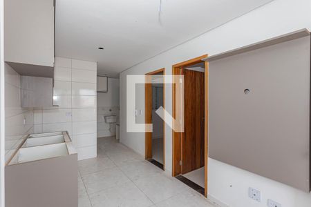 Sala/Cozinha de apartamento para alugar com 2 quartos, 33m² em Vila Vera, São Paulo