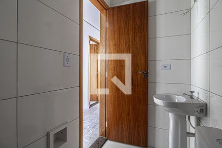 Banheiro Social de apartamento à venda com 2 quartos, 33m² em Vila Vera, São Paulo