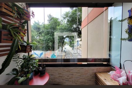 Sacada de apartamento à venda com 2 quartos, 70m² em Vila Homero Thon, Santo André