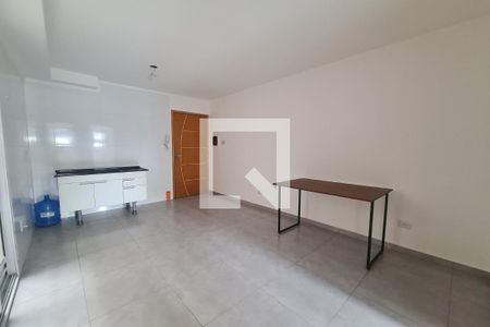 Sala e Cozinha de apartamento à venda com 2 quartos, 45m² em Jardim Piqueroby, São Paulo