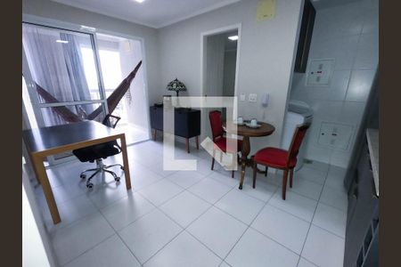Sala/Cozinha de apartamento para alugar com 1 quarto, 40m² em Jardim Goiás, Goiânia