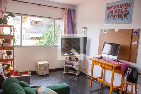 Sala de apartamento à venda com 2 quartos, 49m² em Vila Indiana, São Paulo