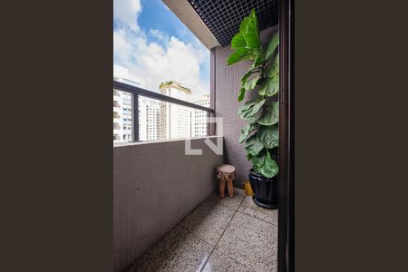 Studio - Varanda de kitnet/studio para alugar com 1 quarto, 30m² em Jardins, São Paulo