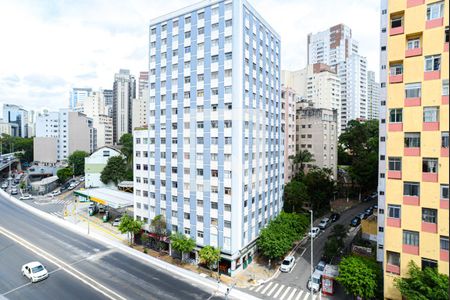 Vista da Varanda da Sala de apartamento à venda com 1 quarto, 70m² em Bela Vista, São Paulo