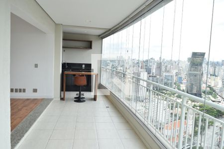 Varanda de apartamento para alugar com 2 quartos, 91m² em Pinheiros, São Paulo