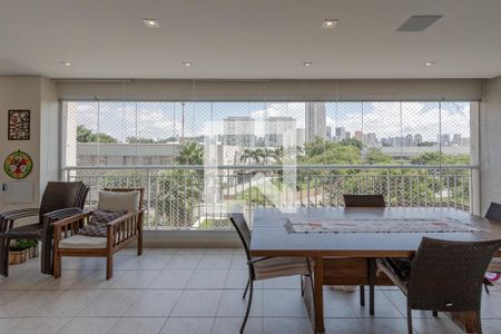 Varanda da Sala de apartamento à venda com 3 quartos, 130m² em Jardim Dom Bosco, São Paulo