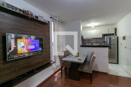 Sala de apartamento para alugar com 2 quartos, 52m² em Camargos, Belo Horizonte