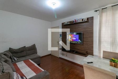 Sala de apartamento para alugar com 2 quartos, 52m² em Camargos, Belo Horizonte