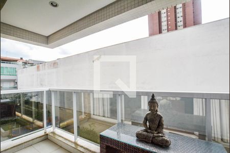 Varanda da Sala de apartamento à venda com 3 quartos, 127m² em Silveira, Santo André