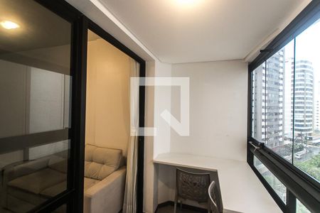 Sala  de apartamento para alugar com 1 quarto, 57m² em Pituba, Salvador