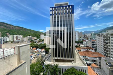 Vista - Sala de apartamento à venda com 2 quartos, 72m² em Botafogo, Rio de Janeiro