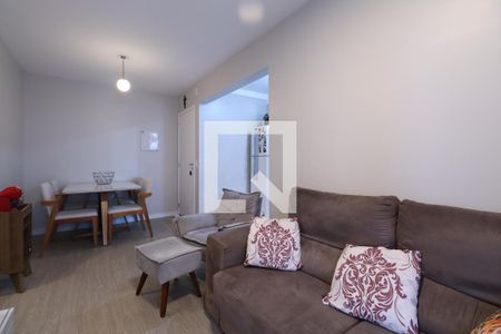 Sala de apartamento à venda com 2 quartos, 54m² em Vila Pires, Santo André