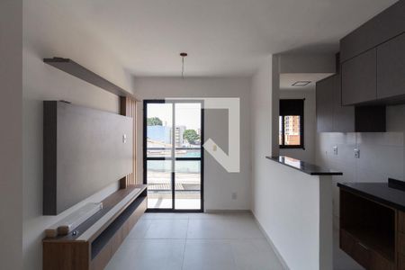 Sala e Cozinha Integrada de apartamento à venda com 2 quartos, 39m² em Vila Guilhermina, São Paulo