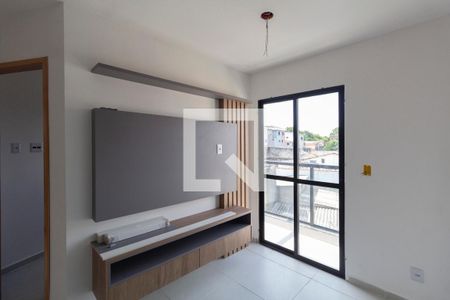 Sala e Cozinha Integrada de apartamento à venda com 2 quartos, 39m² em Vila Guilhermina, São Paulo