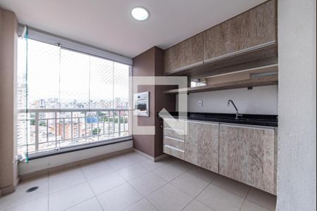 Varanda de apartamento à venda com 2 quartos, 68m² em Vila Gumercindo, São Paulo