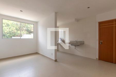 Sala de apartamento à venda com 2 quartos, 45m² em Estoril, Belo Horizonte