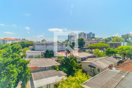 Vista da Sala de apartamento à venda com 1 quarto, 42m² em Cristal, Porto Alegre