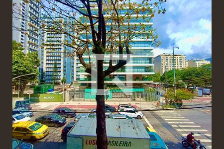 Varanda vista de apartamento à venda com 2 quartos, 89m² em Leblon, Rio de Janeiro