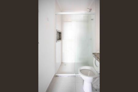 Banheiro da Suíte de apartamento à venda com 2 quartos, 55m² em Centro, Diadema