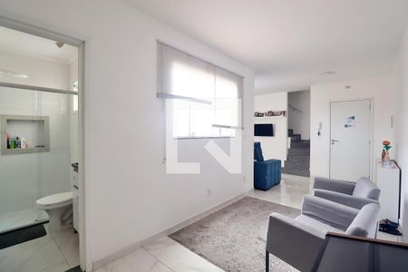 Sala de apartamento à venda com 2 quartos, 108m² em Parque Novo Oratório, Santo André