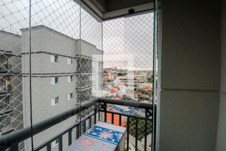 Varanda da Sala de apartamento à venda com 2 quartos, 53m² em Vila Bela, São Paulo