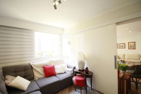 Sala de TV de apartamento para alugar com 3 quartos, 145m² em Moema, São Paulo