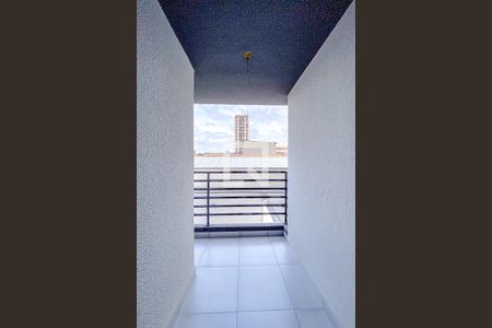 Varanda da Sala de apartamento para alugar com 2 quartos, 45m² em Quarta Parada, São Paulo