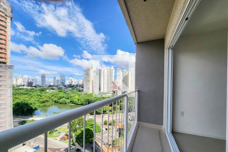 Varanda de apartamento para alugar com 2 quartos, 58m² em Setor Pedro Ludovico, Goiânia