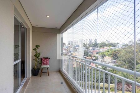 Varanda da Sala de apartamento à venda com 3 quartos, 92m² em Centro, Diadema