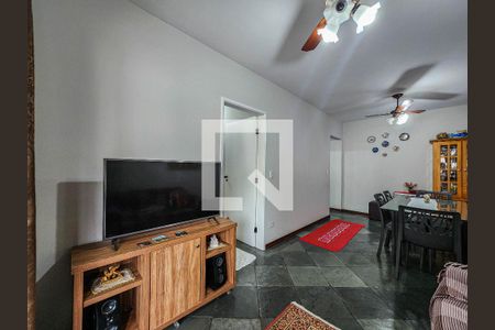 Sala de apartamento para alugar com 2 quartos, 80m² em Pitangueiras, Guarujá