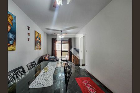 Sala de apartamento para alugar com 2 quartos, 80m² em Pitangueiras, Guarujá