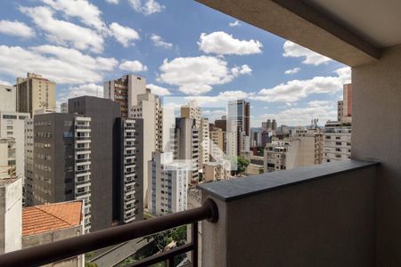 Varanda da Sala de apartamento à venda com 2 quartos, 138m² em Vila Buarque, São Paulo