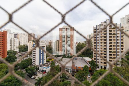 Vista da Varanda da Sala de apartamento à venda com 4 quartos, 128m² em Vila Andrade, São Paulo
