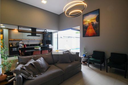 Sala de casa de condomínio para alugar com 3 quartos, 150m² em Jardim Novo Horizonte, Sorocaba