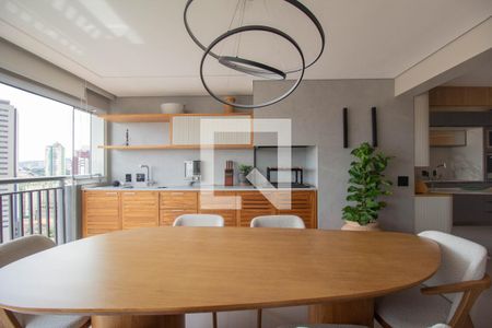 Varanda gourmet de apartamento à venda com 3 quartos, 107m² em Vila Albertina, São Paulo