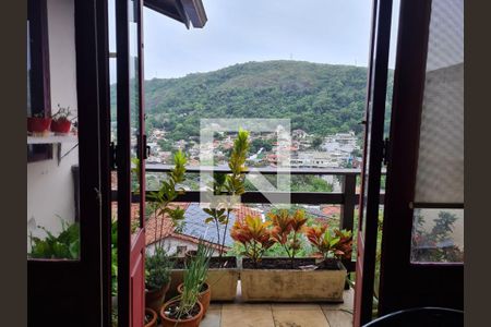 Vista da Sala de casa à venda com 3 quartos, 250m² em São Francisco, Niterói