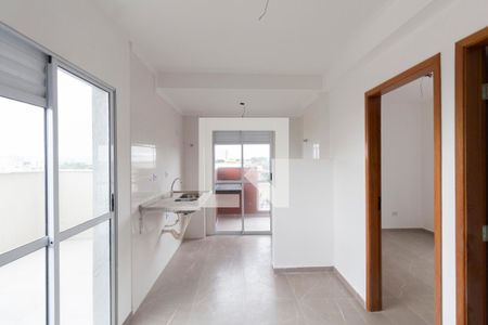 Sala e Cozinha Integrada  de apartamento à venda com 2 quartos, 40m² em Vila Santa Teresa (zona Leste), São Paulo