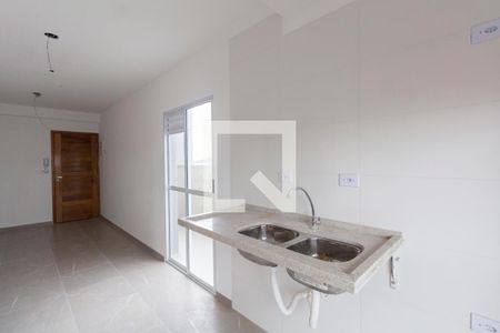 Sala e Cozinha Integrada  de apartamento à venda com 2 quartos, 40m² em Vila Santa Teresa (zona Leste), São Paulo